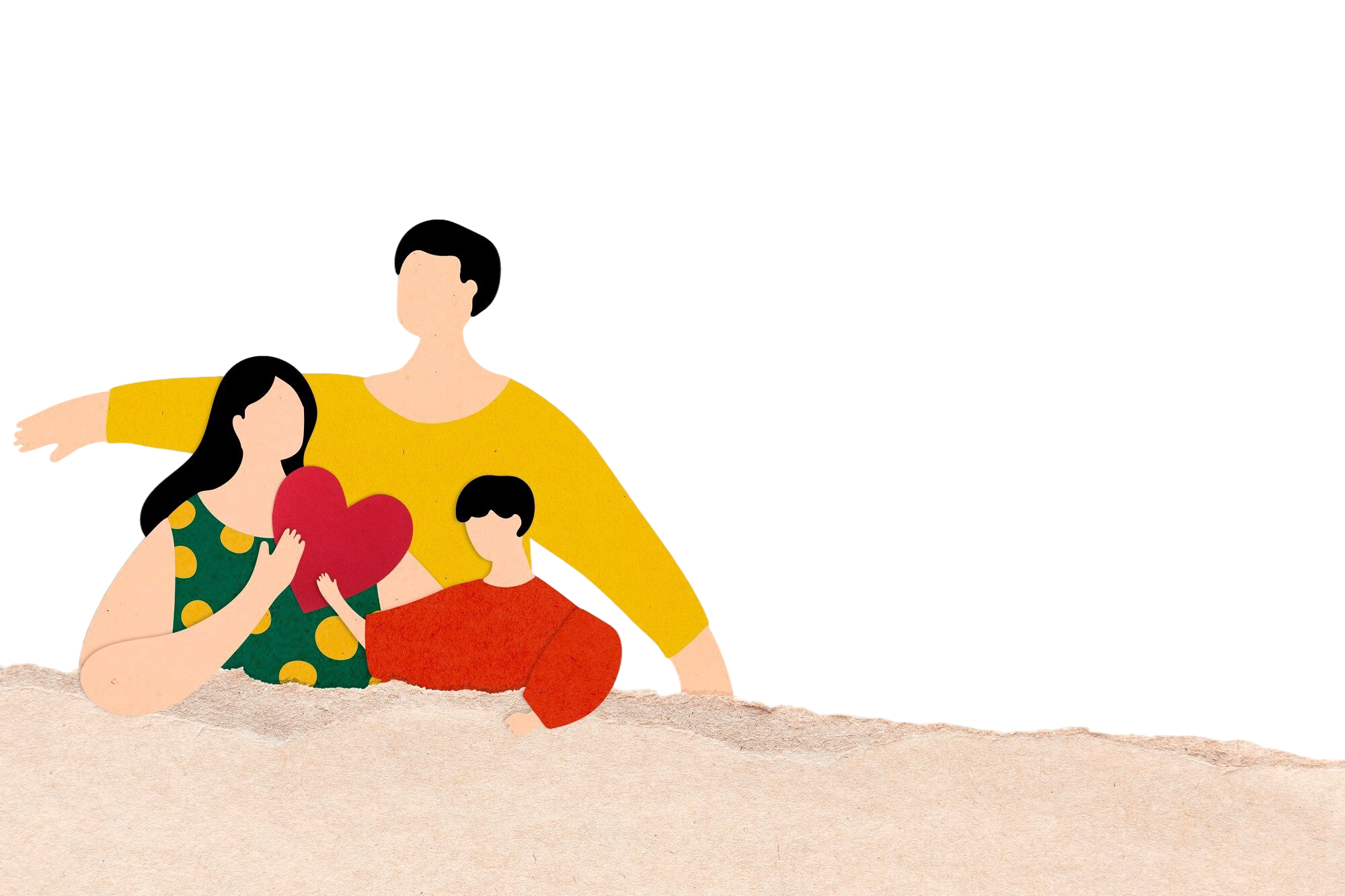 Familia ilustrada